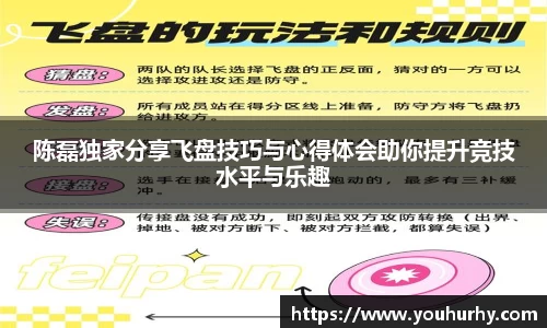 陈磊独家分享飞盘技巧与心得体会助你提升竞技水平与乐趣